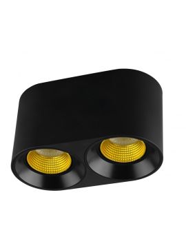 Накладной светильник Denkirs DK3096-BK+YE