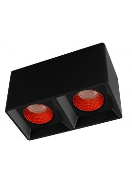 Накладной светильник Denkirs DK3085-BK+RD