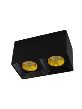 Накладной светильник Denkirs DK3085-BK+YE