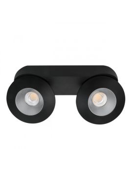 Накладной светильник LeDron KRIS SLIM 2 Black/Grey 00000015155