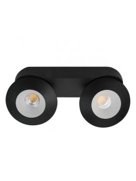 Накладной светильник LeDron KRIS SLIM 2 Black/White 00000015156