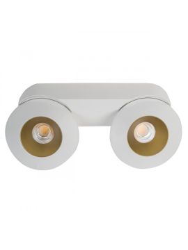 Накладной светильник LeDron KRIS SLIM 2 White/Gold 00000015157
