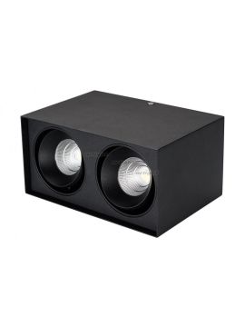 Накладной светильник Arlight SP-CUBUS-S100x200BK-2x11W Day White 023086