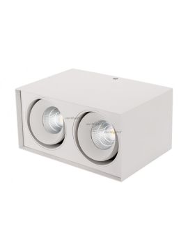 Накладной светильник Arlight SP-CUBUS-S100x200WH-2x11W Warm White 023084