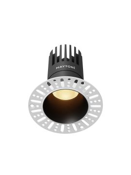 Встраиваемый светильник Maytoni Dip DL122-15W-2.7K-TRS-B