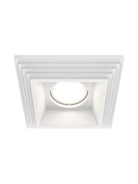 Встраиваемый светильник Maytoni Gyps Modern DL005-1-01-W-1