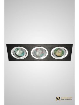 Встраиваемый светильник AM Group AM128 BK-CH