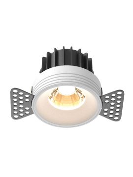 Встраиваемый светильник Maytoni Round DL058-12W2.7K-TRS-W