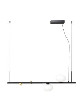 Подвесная люстра Maytoni Inversio MOD350PL-02BBS