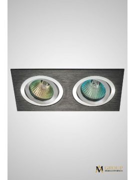 Встраиваемый светильник AM Group AM125 BK-CH