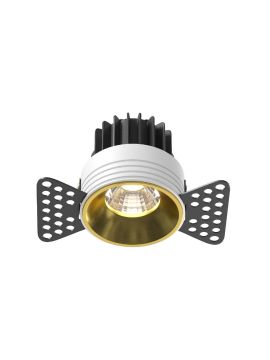 Встраиваемый светильник Maytoni Round DL058-7W4K-TRS-BS