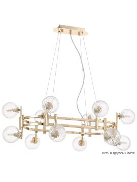 Подвесная люстра Crystal Lux LUXURY SP12L GOLD