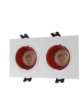 Встраиваемый светильник Denkirs DK3072-WH+RD