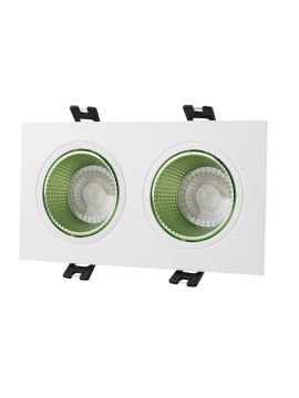 Встраиваемый светильник Denkirs DK3072-WH+GR