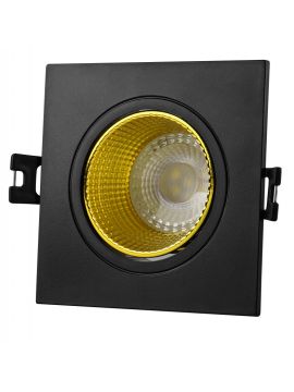 Встраиваемый светильник Denkirs DK3071-BK+YE