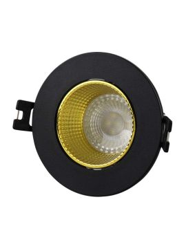 Встраиваемый светильник Denkirs DK3061-BK+YE