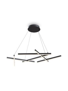 Подвесная люстра Maytoni Line MOD016PL-L80BK