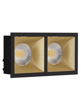 Встраиваемый светильник LeDron RISE KIT 2 Black/Gold 00000014646
