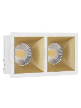 Встраиваемый светильник LeDron RISE KIT 2 White/Gold 00000014648