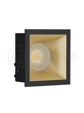 Встраиваемый светильник LeDron RISE KIT 1 Gold/Black 00000014652