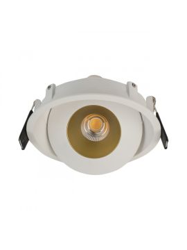 Встраиваемый светильник LeDron KRIS IN White/Gold 00000015180