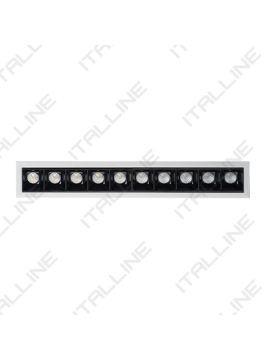 Встраиваемый светильник ITALLINE DL 3074 white/black