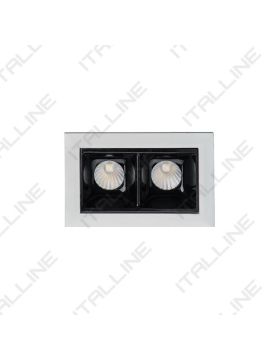 Встраиваемый светильник ITALLINE DL 3072 white/black