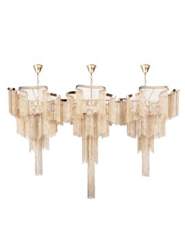 Подвесная люстра Loft IT Stream 10208/1400R Gold