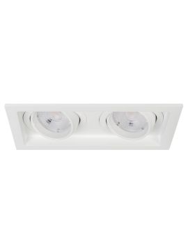 Встраиваемый светильник Arlight MS-VORTEX-BUILT-S170x90-2x12W Warm3000 (WH-WH, 40 deg, 230V) 057761