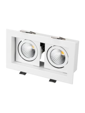 Встраиваемый светильник Arlight CL-KARDAN-S180x102-2x9W Day 024138