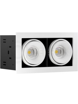 Встраиваемый светильник Ledron ON-202-9W WH-BK 00000013723