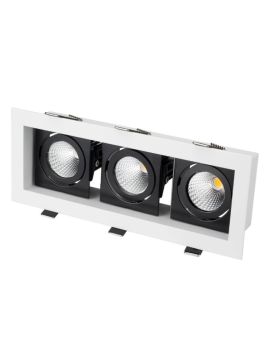 Встраиваемый светильник Arlight CL-KARDAN-S260x102-3x9W Warm 024136