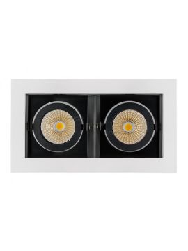 Встраиваемый светильник Arlight CL-KARDAN-S180x102-2x9W White 024131