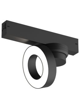 Трековый однофазный светильник Denkirs Smart Linear DK8027-BK