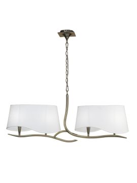 Подвесная люстра Mantra Ninette Antique Bras 1921