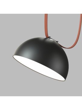 Трековый однофазный светильник Denkirs Belty Flow DK5562-BK