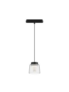 Трековый магнитный однофазный светильник Denkirs Air hang DK5317-BK