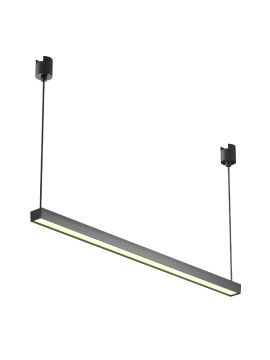 Трековый подвесной магнитный светильник Maytoni Basis TR170-1-26W3K-B