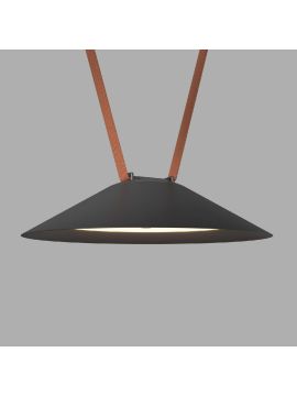 Трековый однофазный светильник Denkirs Belty Flow DK5565-BK