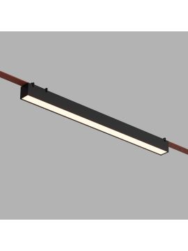 Трековый однофазный светильник Denkirs Belty Linear DK5577-BK