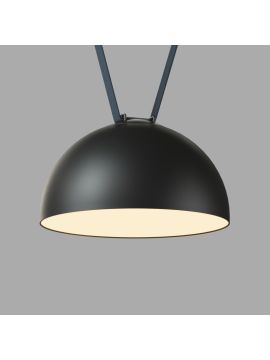 Трековый однофазный светильник Denkirs Belty Flow DK5563-BK