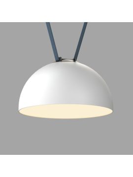 Трековый однофазный светильник Denkirs Belty Flow DK5563-WH+BK