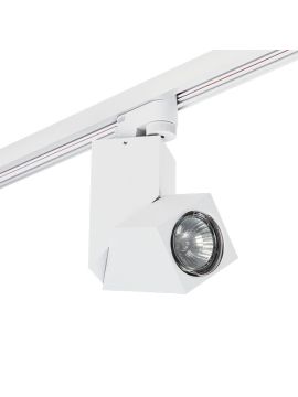 Трековый светильник Lightstar Track 1 white A1T051056 (592016+051056)