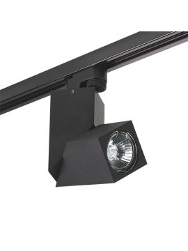 Трековый светильник Lightstar Track 1 black A1T051057 (592017+051057)