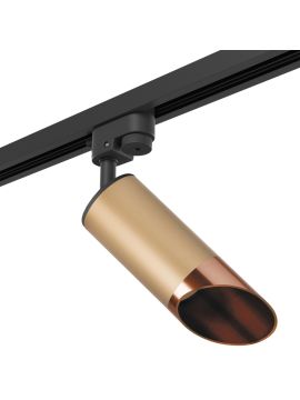 Трековый светильник Lightstar Rullo R1T440130 (214440+592057+201430)