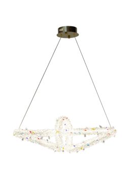 Подвесная люстра AM Group Ovale GD D600