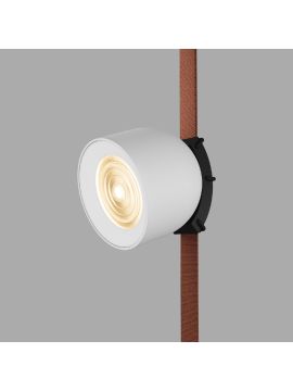 Трековый однофазный светильник Denkirs Belty Spot DK5541-WH+BK