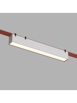 Трековый однофазный светильник Denkirs Belty Linear DK5575-WH