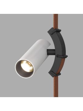 Трековый однофазный светильник Denkirs Belty Spot DK5547-BW+BK