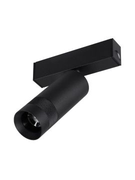 Трековый магнитный светильник Arlight MAG-SPOT-ZOOM-25-R35-7W Warm3000 (BK, 20-55 deg, 24V) 052346